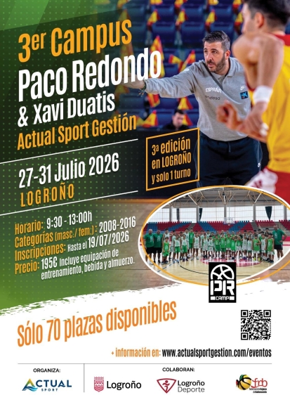 III Campus de Baloncesto Paco Redondo & Xavi Duatis 